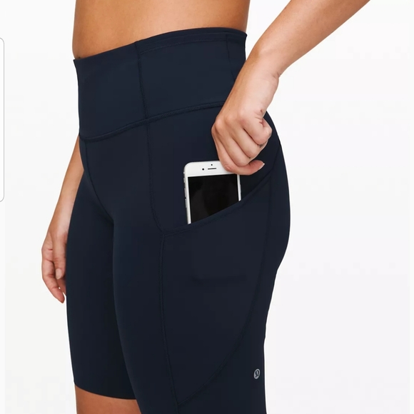 LULULEMON ATHLETICA High Rish Fast Shorts Size 4 EUC - Picture 2 of 7